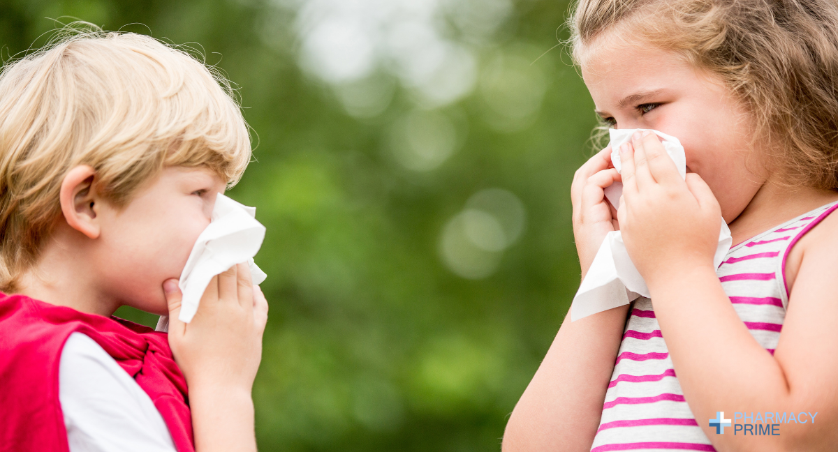Treating hay fever in children