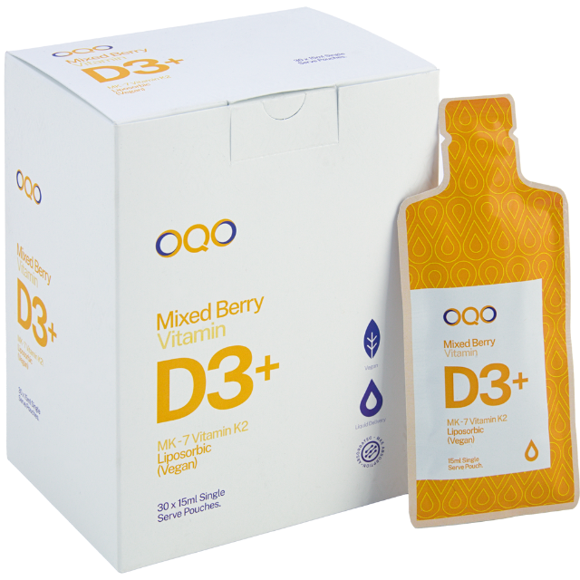 Liposomal Vitamin D3 & K2 - Mixed Berry - Box of 30