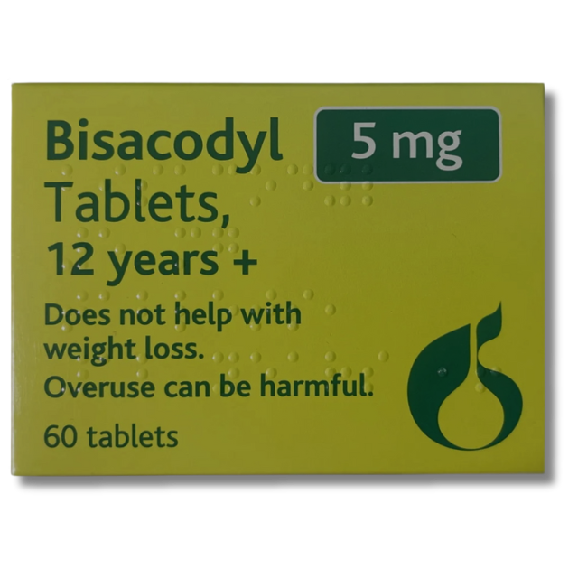 Bisacodyl 5mg Tablet 12+ Years - 60 Tablets