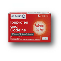Ibuprofen and Codeine - 32 Tablets
