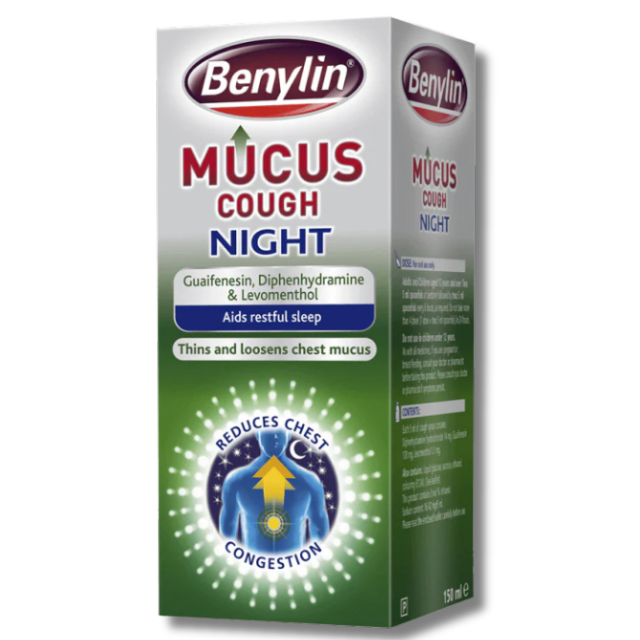 Benylin Mucus Cough Night - 150ml