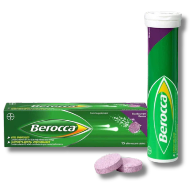 Berocca Blackcurrant - 15 Effervescent Tablets