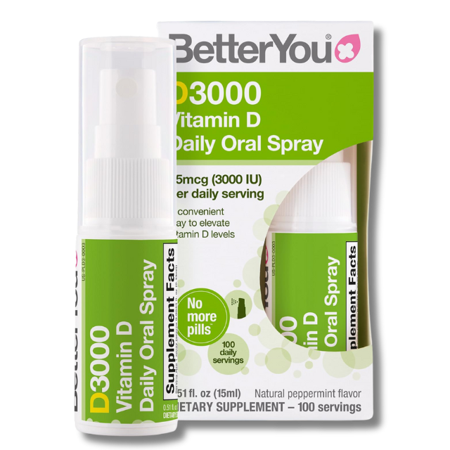 BetterYou D3000 Vitamin D Daily Oral Spray