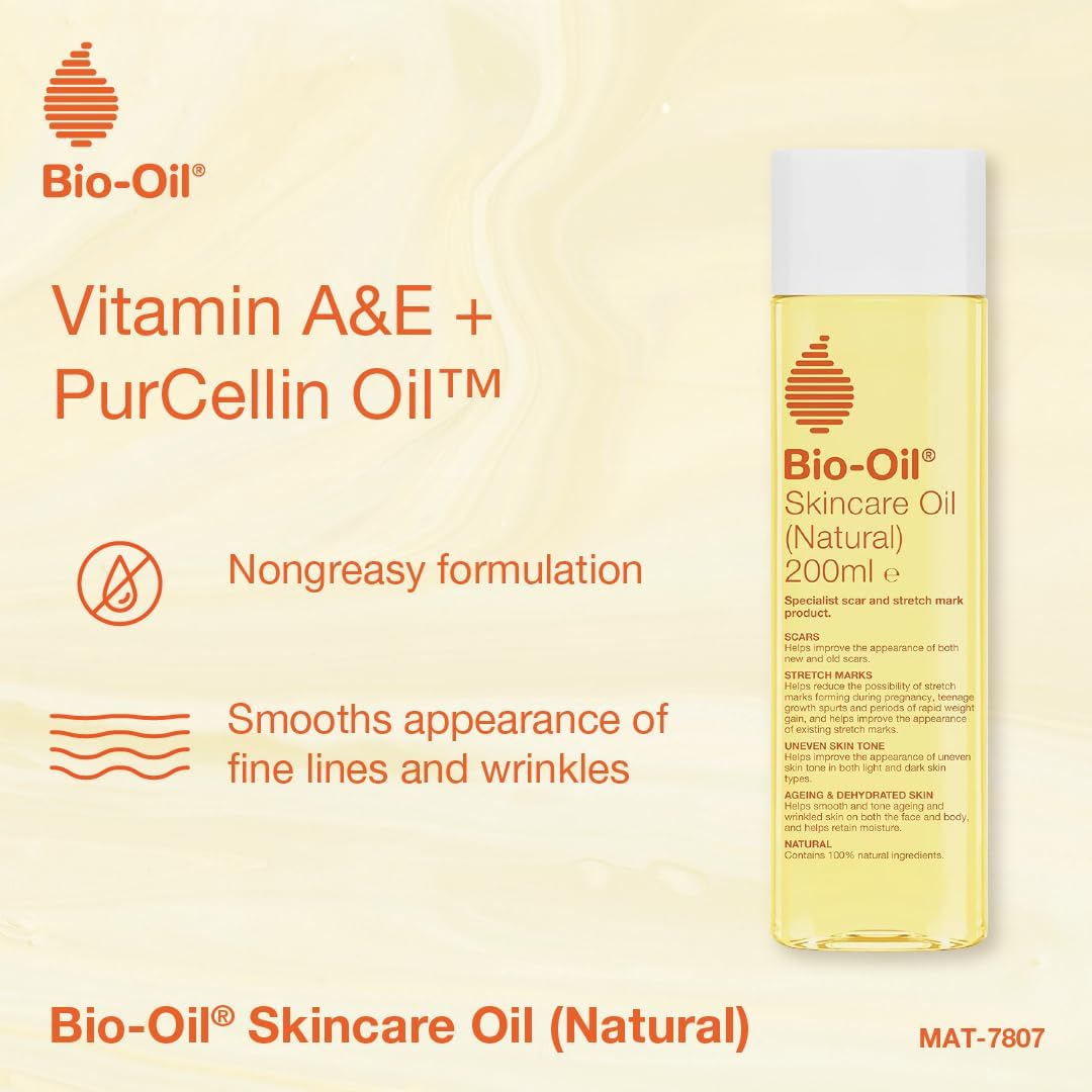 Bio-Oil Gel Natural – Dry Skin Moisturiser with Plant Oils – 200ml