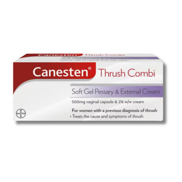 Canesten Thrush Duo Oral Capsule & External Cream