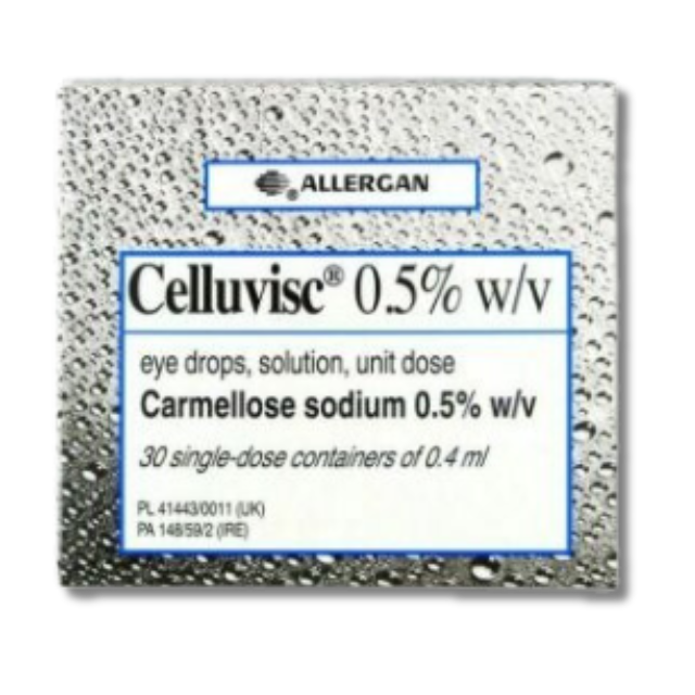 Celluvisc 0.5% Eye Drops - 30 Doses