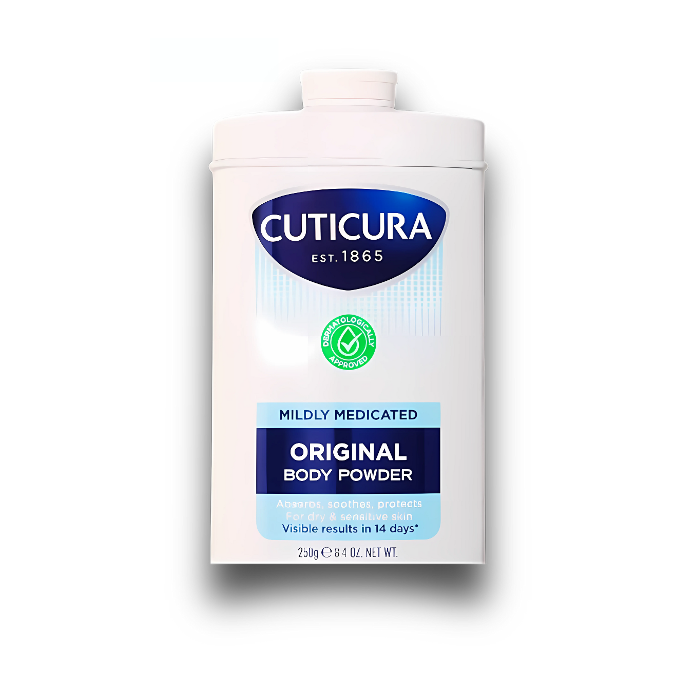Cuticura Talc Powder 250g – Gentle, Refreshing Body Powder for All Skin Types