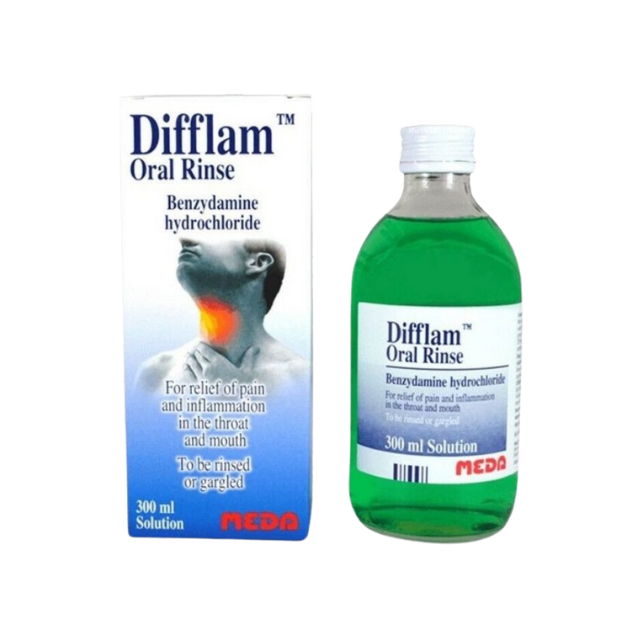 Difflam 0.15% Oral Rinse - 300ml