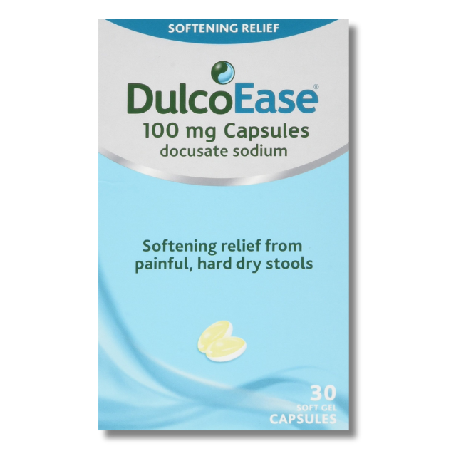 DulcoEase 100mg - 30 Capsules