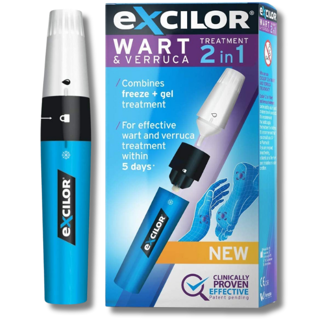 Excilor 2 - 1 WART & VERRUCA TREATMENT