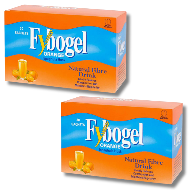 Fybogel Orange Double Pack - 60 Sachets