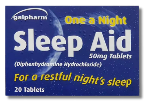 galpharm one a night sleep aid tablets