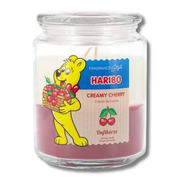 Haribo Creamy Cherry Candle - 510g