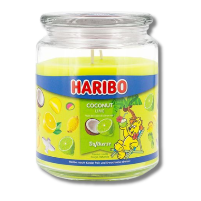 Haribo Coconut Lime Scented Candle - 510g