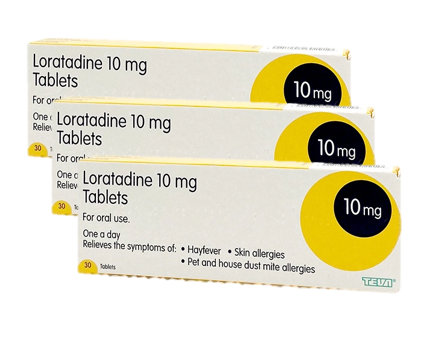 Loratadine Hayfever Relief 10 mg Tablets - x3 Month Supply