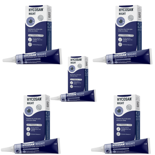 Hycosan Night Ointment 5g Pack of 5