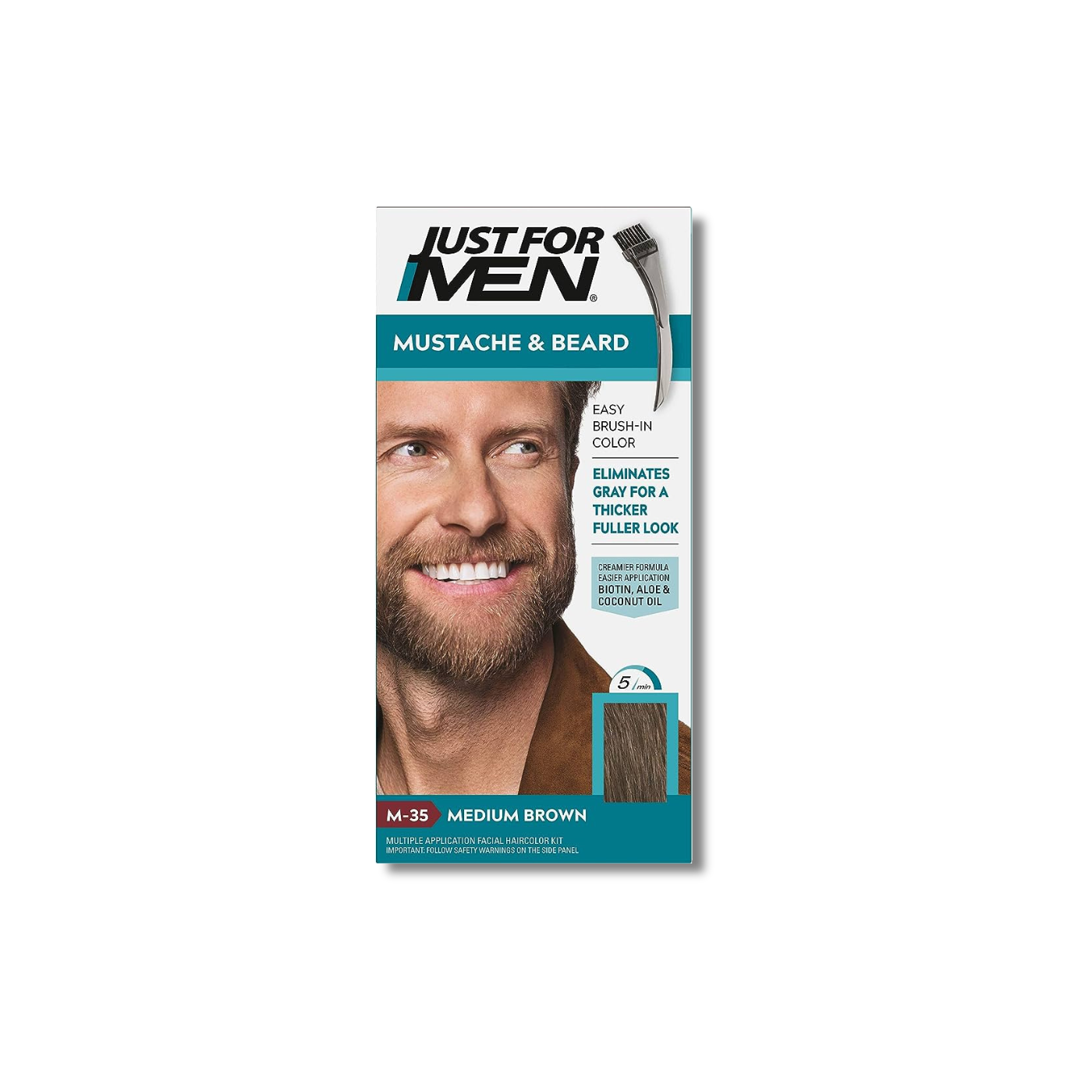 Just for Men Beard Gel Medium Brown M-35