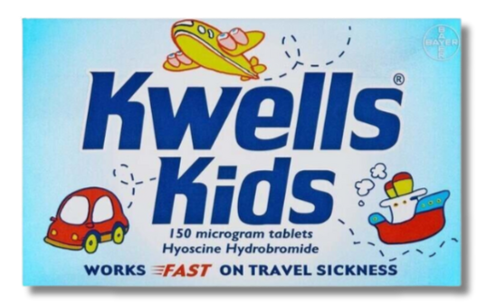 Kwells Kids Travel Sickness - 12 Tablets