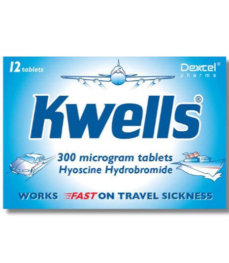 Kwells Travel Sickness - 12 Tablets