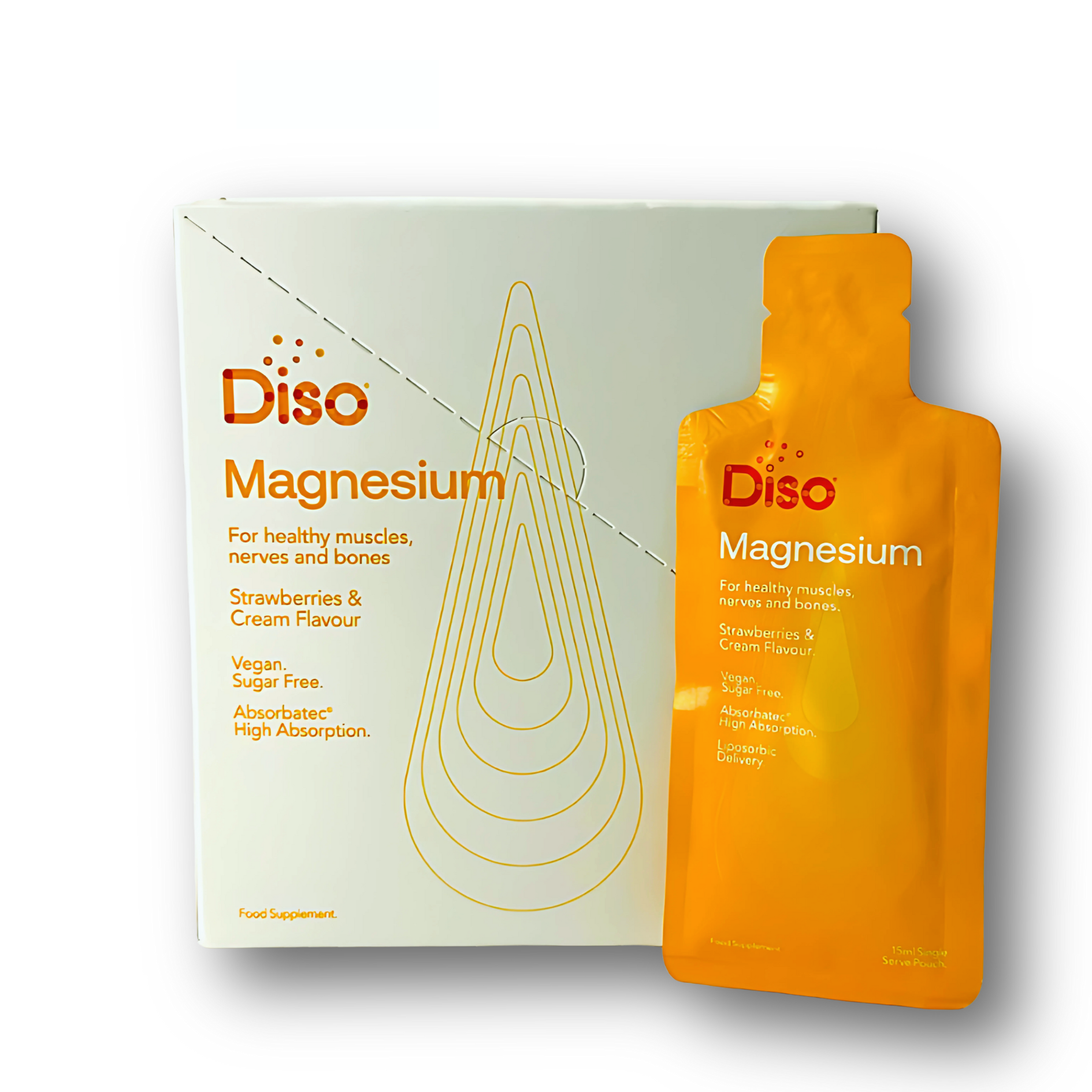 DISO® Magnesium Liposomal – 30 Sachets | Liposomal Magnesium for Energy, Muscle Function & Fatigue Reduction