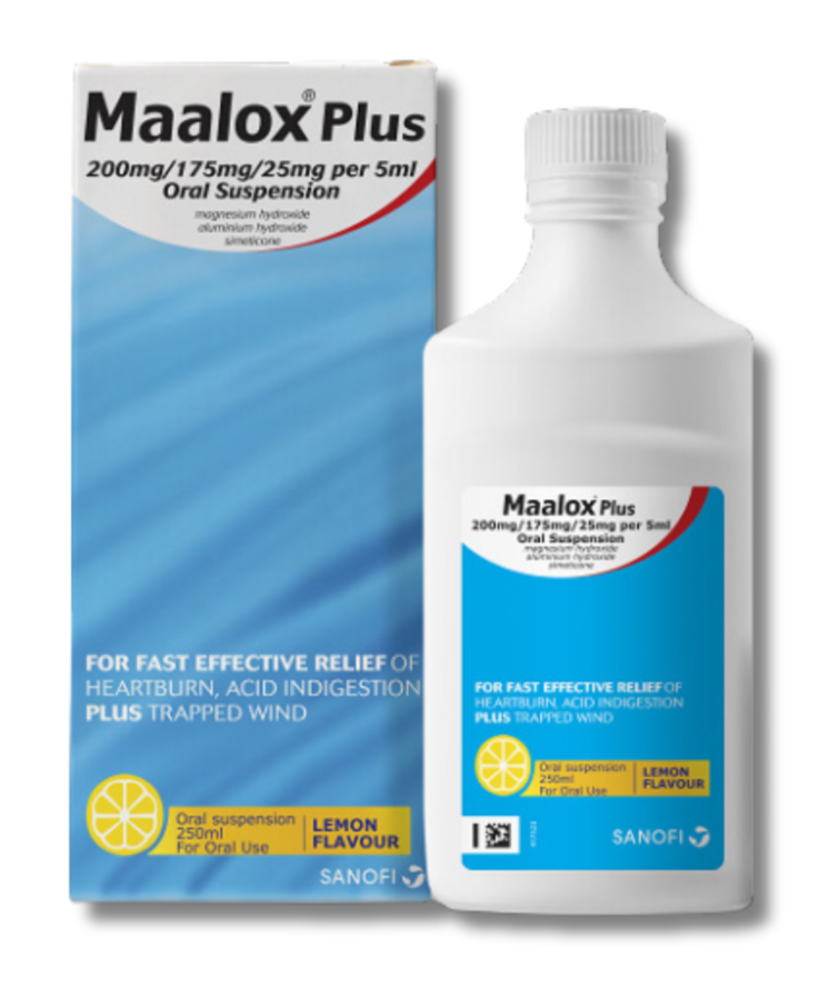 Maalox Plus Suspension - 250ml