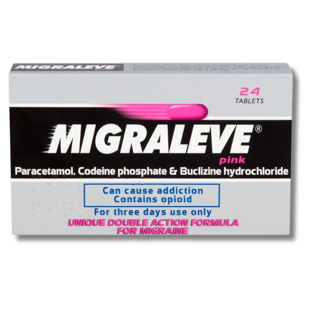 Migraleve pink - 24 Tablets