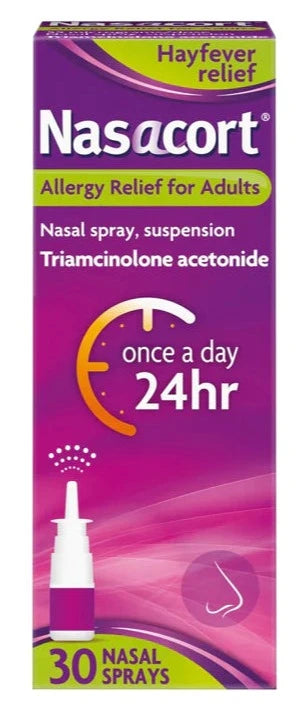 Nasacort Nasal Spray Allergy Relief for Adults 55 micrograms  - 30 sprays