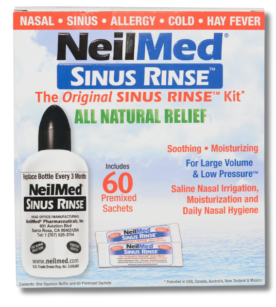NeilMed Sinus Rinse Kit - Including 60 Sachets