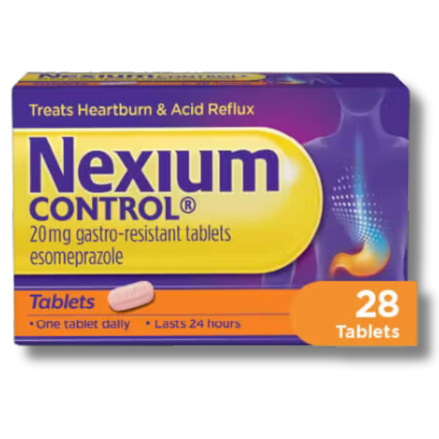 Nexium Control 20mg - 28 Tablets (Expiry - 05/2025