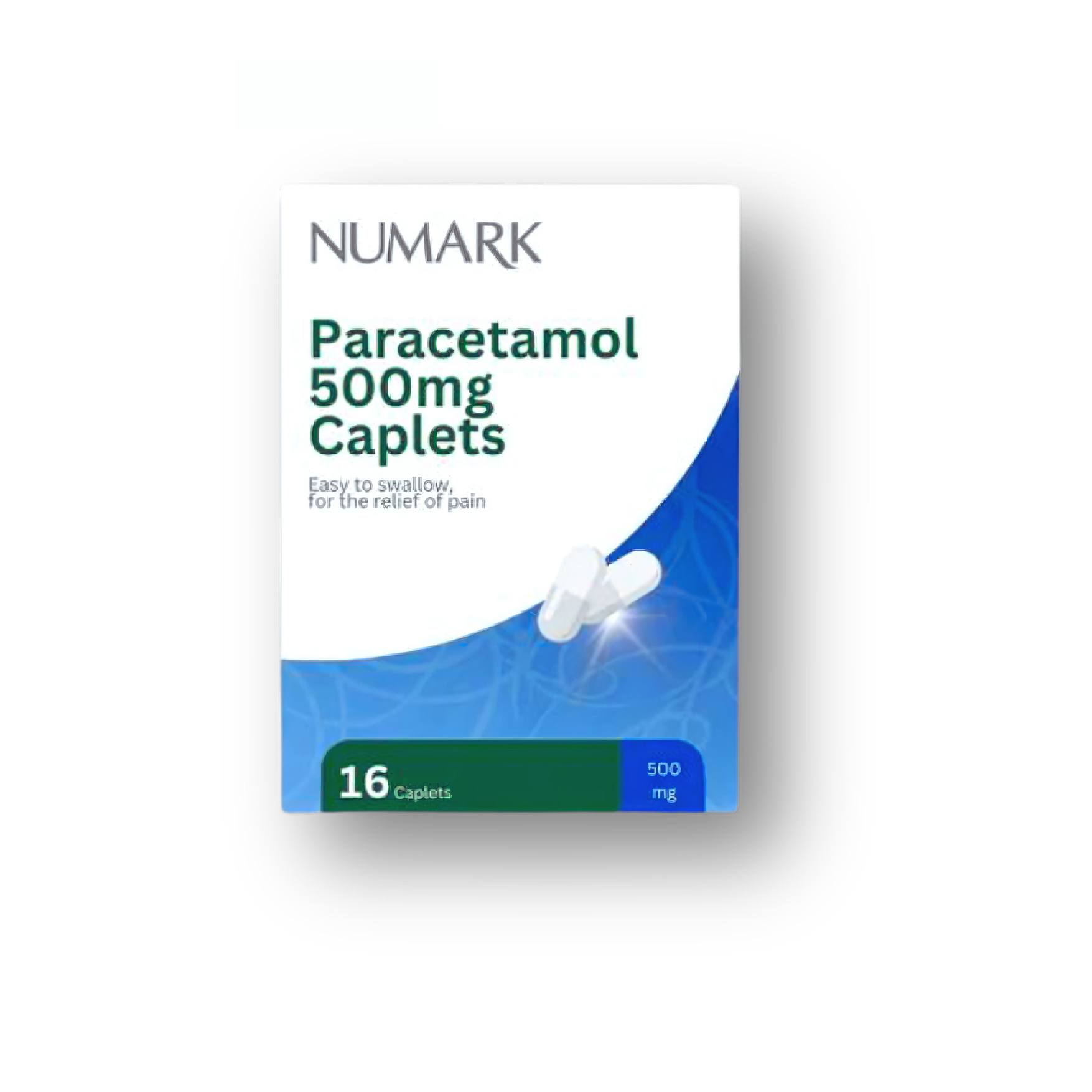 Numark Paracetamol Caplets – 16 Caplets | Effective Pain Relief & Fever Reduction