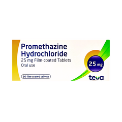 Promethazine Hydrochloride Generic 25mg - 56 Tablets