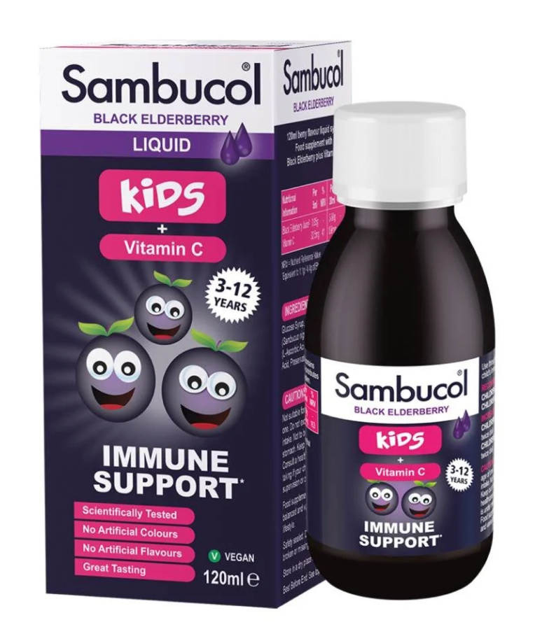 Sambucol Black Elderberry Kids Syrup - 120ml