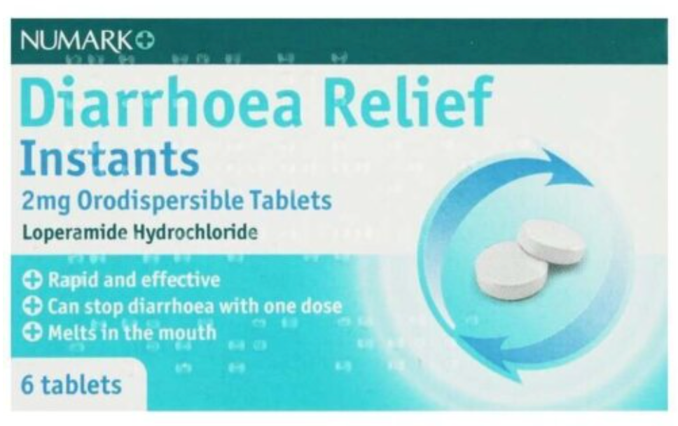 Numark Loperamide instant 6 tablets