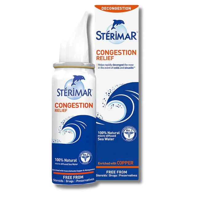 Sterimar Congestion Relief Nasal Spray - 100ml