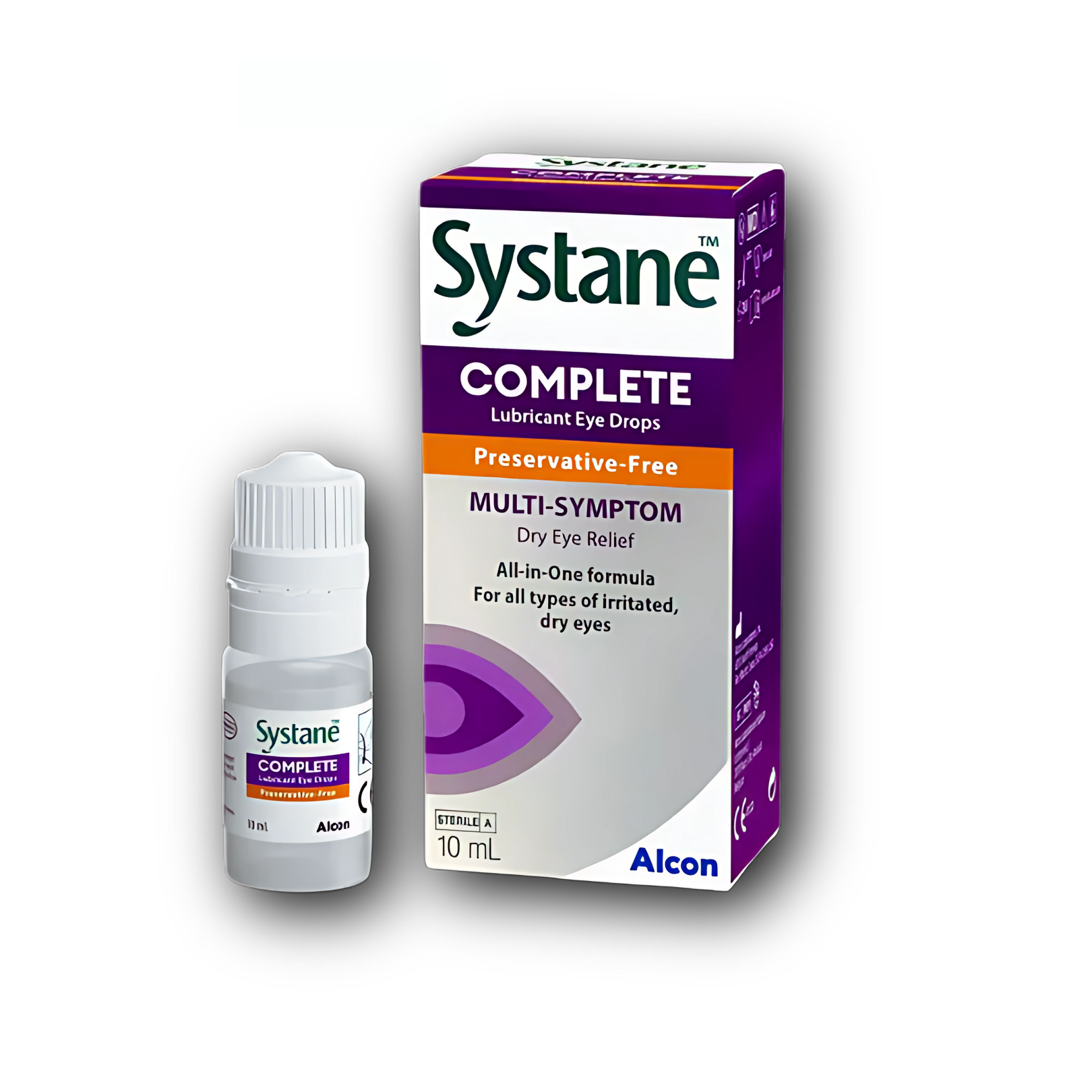 Systane Complete Lubricating Eye Drops 10ml – All-in-One Relief for Dry, Irritated Eyes
