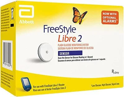FreeStyle Libre 2 Sensor – Continuous Glucose Monitor for Real-Time Diabetes Management