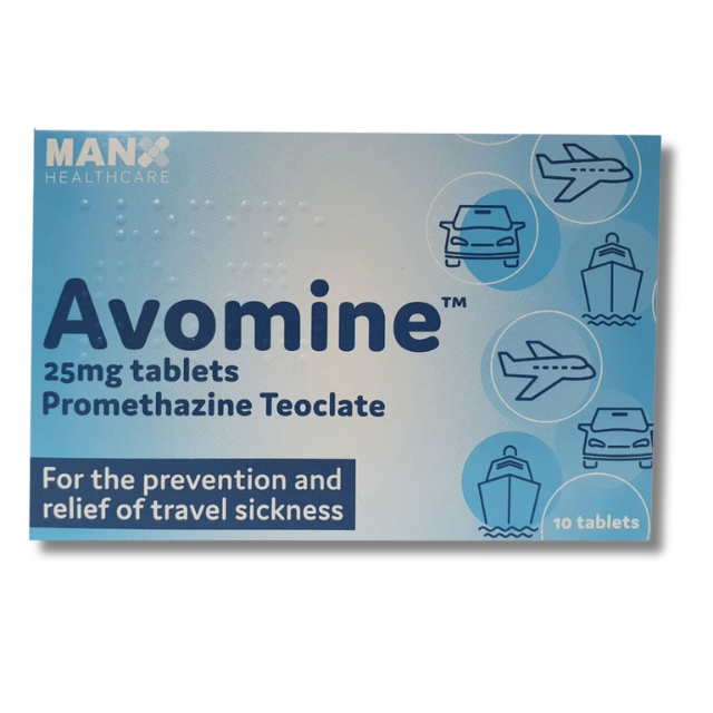promethazine avomine tablets for travel sickness
