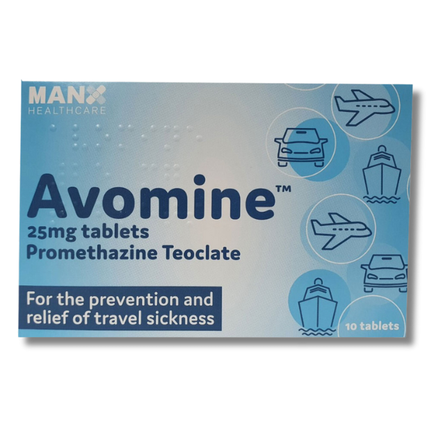 Avomine 25mg – 10 Tablets