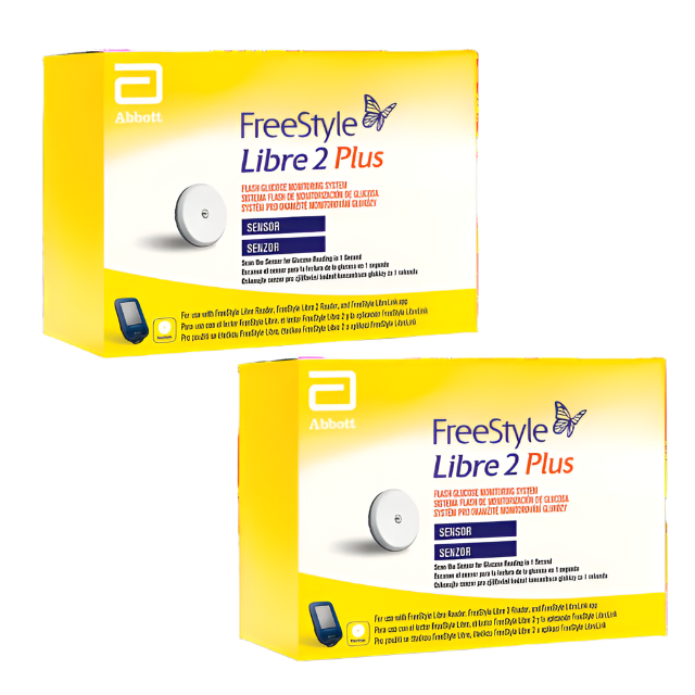 FreeStyle Libre 2 Plus Sensor – Continuous Glucose Monitor for Real-Time Diabetes Management