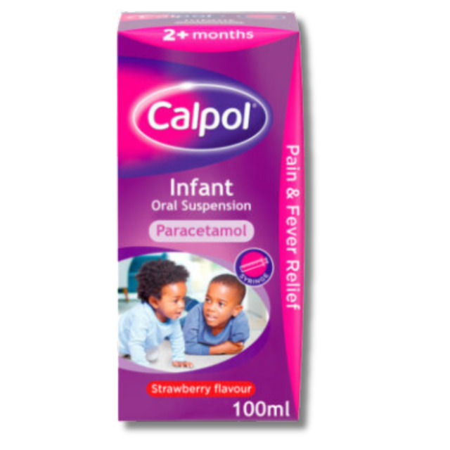 Calpol infant original 120mg/5ml Strawbery - 100ml