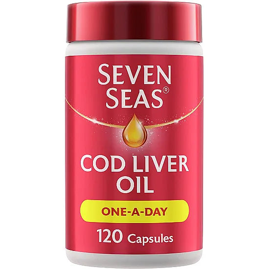 Seven Seas Omega 3 Fish Oil - 120 Capsules