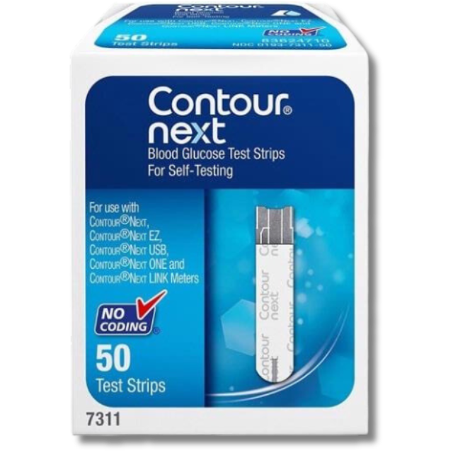 Contour Next Testing Strips – 50 Strips