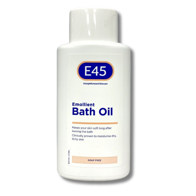 E45 Emollient Bath Oil - 500ml - Soap Free