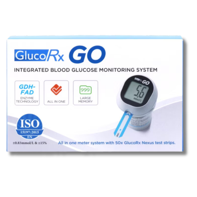 GlucoRx Q Testing Strips – 50 Strips
