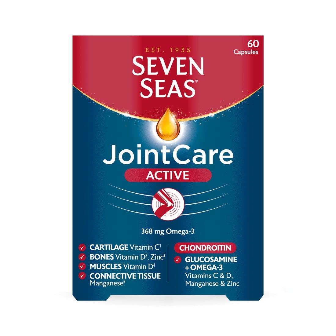 Seven Seas JointCare Active - 60 Capsules
