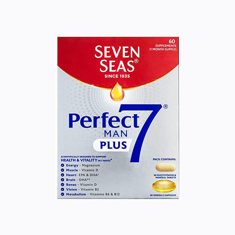 Seven Seas Perfect7 Man Plus Multivitamin - 30 Tablets