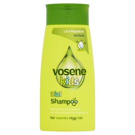 Vosene Kids Lice Shampoo 3in1 250ml – Gentle & Effective Treatment for Lice & Nits with Nourishing Care