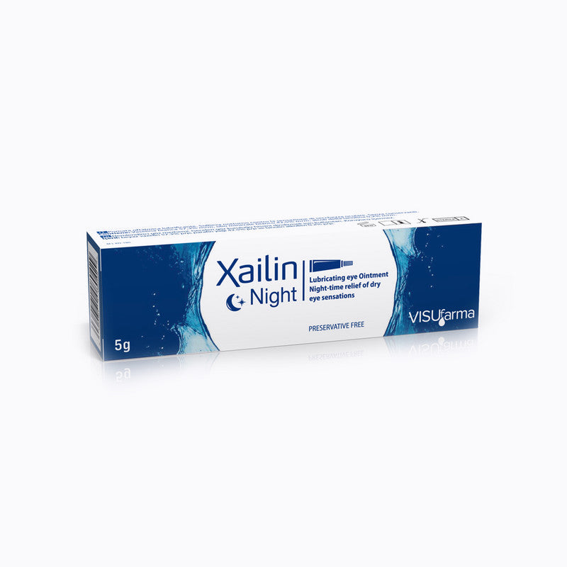 Xailin Night Lubricating Eye Ointment - 5g Tube