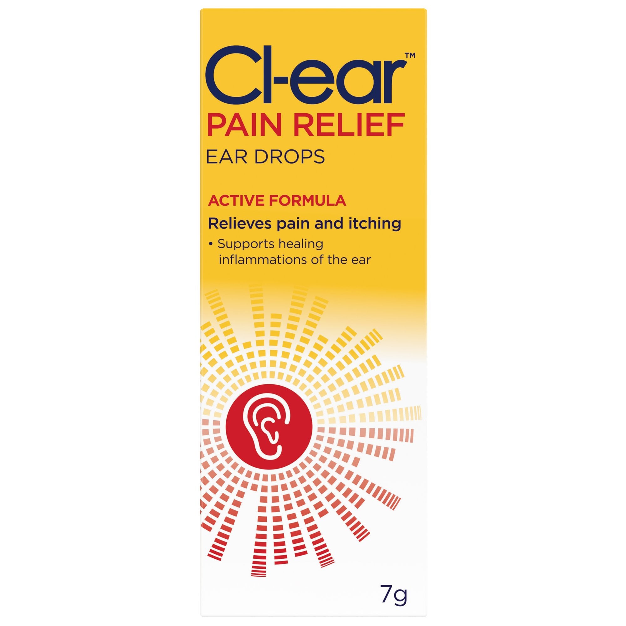 Cl-ear Pain Relief Ear Drops - 7g