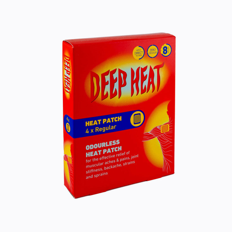 Deep Heat Pain Relief Heat Patch - 4 Patches